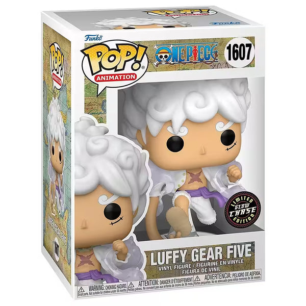 Funko - POP! - One Piece - Luffy Gear Five 1607 Chase Glow in the Dark