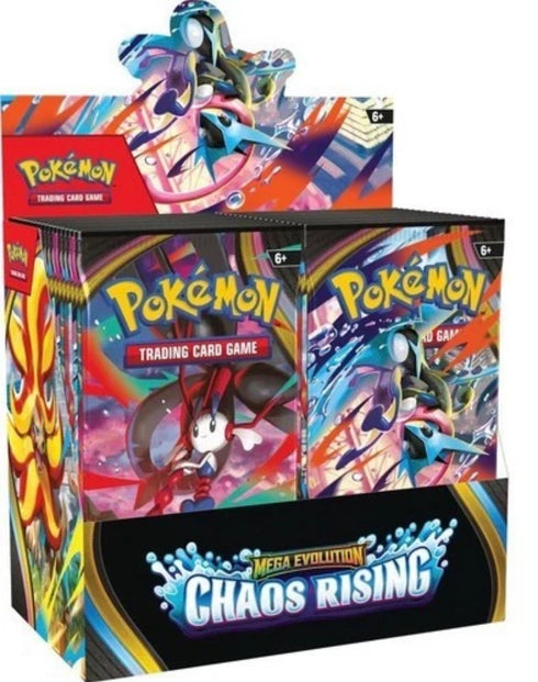 Pokémon Chaos Rising 36er Booster Display Englisch