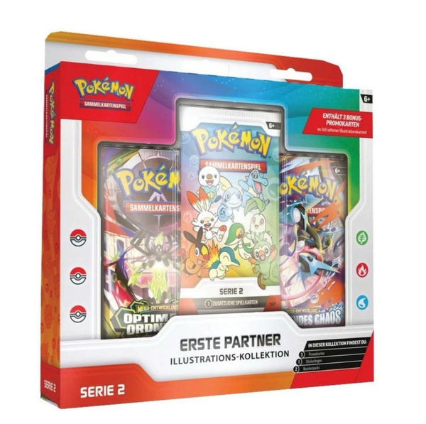 Pokémon Erste Partner Serie 2 – Illustrations Kollektion Deutsch – Neu & OVP