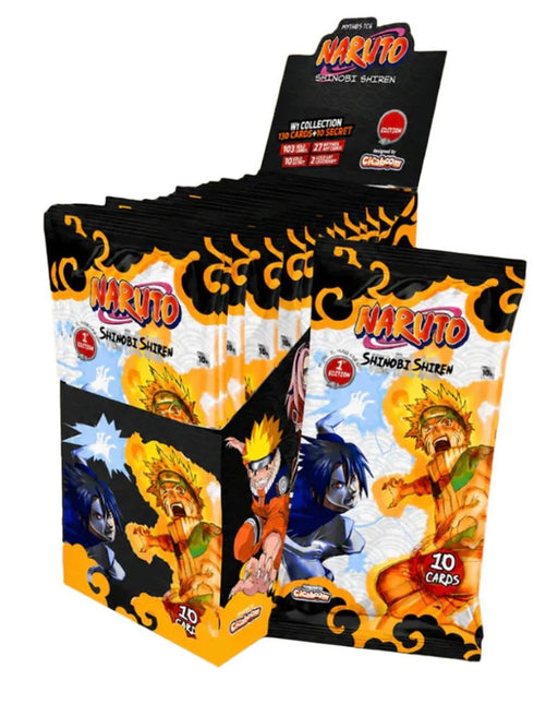 Naruto Mythos TCG Display: Shinobi Shiren Set 2 1. Edition