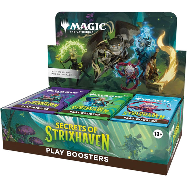 MTG Magic: The Gathering Secrets of Strixhaven – Play-Booster-Display (Englische Version)