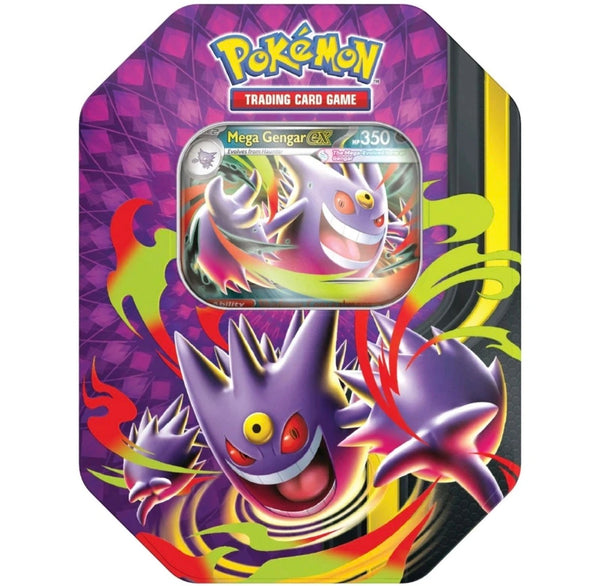 Pokémon TCG Mega Moonlit Tin – Mega Gengar-EX Englisch | Sealed Tin Box