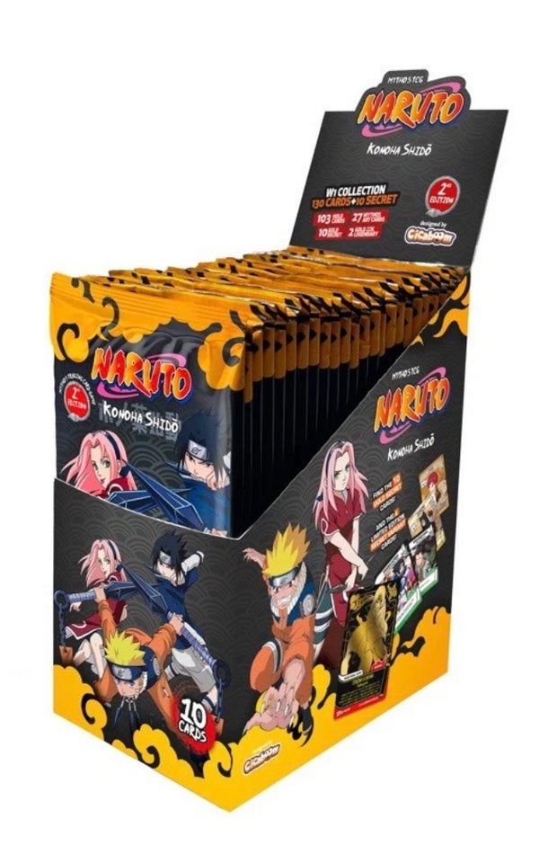 Naruto Mythos TCG First Set 2nd Edition Display Vorbestellung