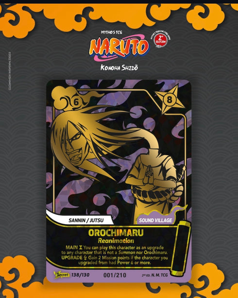 Naruto Mythos TCG First Set 2nd Edition Display Vorbestellung