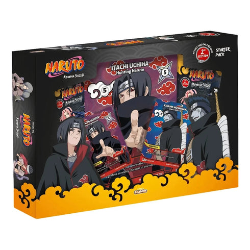 Naruto Mythos Starter Pack Itachi & Kisame Konoha Shido 2nd Edition English – Sealed