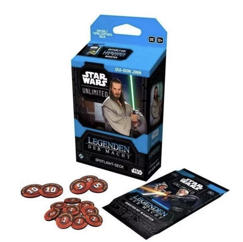 Star Wars Unlimited Spotlight Deck Qui-Gon Jinn Legends of the Force – English – New & Sealed