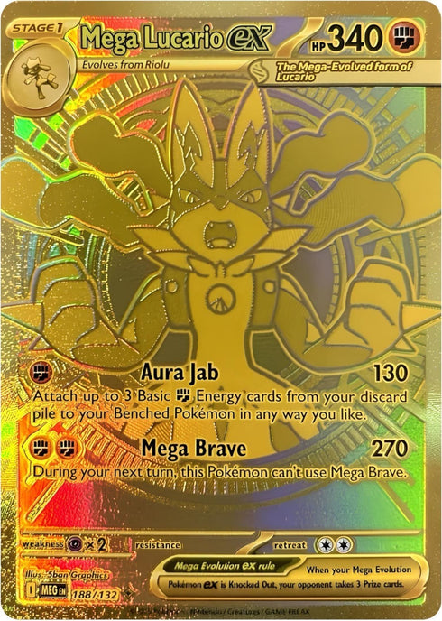 1 X Pokémon Mega Evolution ME01 Sleeved Booster NEW - New - Sealed - English