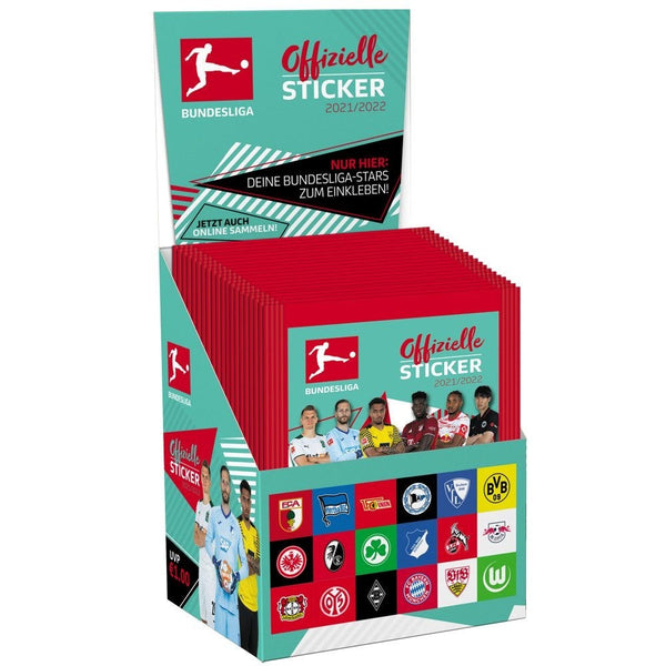 Topps Bundesliga Sticker 2021/22 Display – Booster Box – Deutsch – Neu & OVP