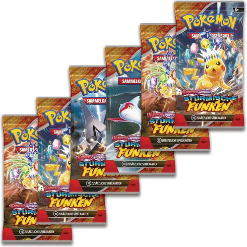 Pokémon TCG Booster Bundle Paradox Rift 6 Boosters - New - German