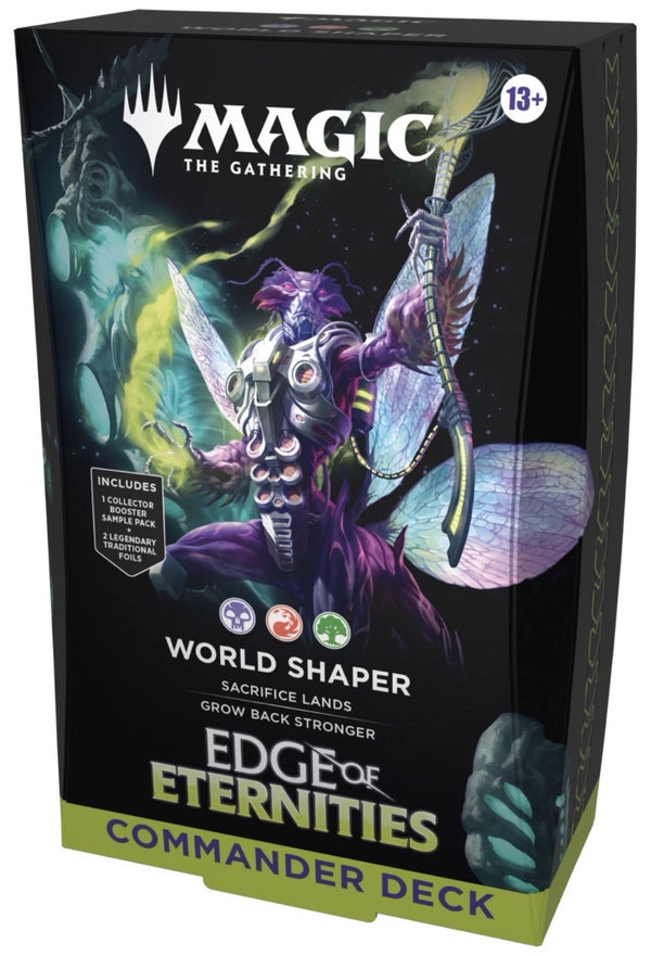 MTG Edge of Eternities Commander Deck World Shaper – Englisch – Neu & OVP