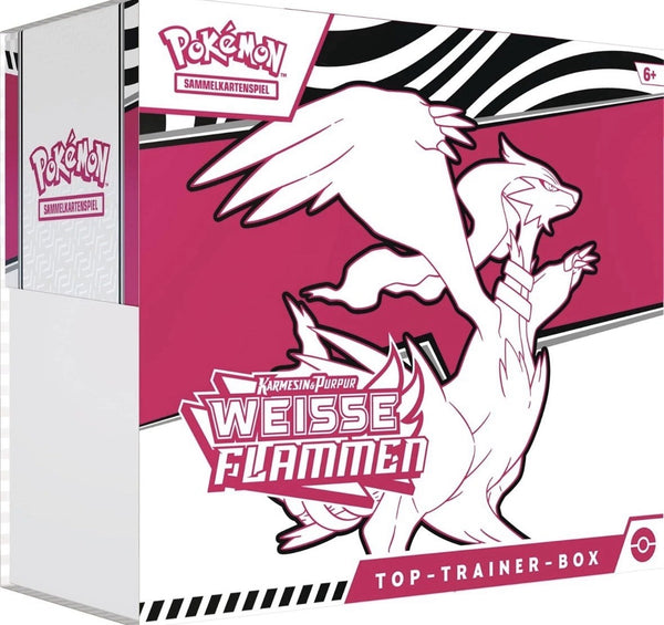 Pokémon Karmesin & Purpur Weiße Flammen Elite Trainer Box (ETB) Deutsch – Neu & OVP