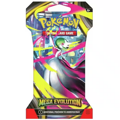 1 X Pokémon Mega Evolution ME01 Sleeved Booster NEW - New - Sealed - English