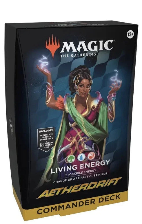 MTG Ätherdrift Commander Deck Lebendige Energie (Living Energy) – Deutsch – Neu & OVP