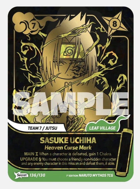 Naruto Mythos TCG Booster Display – 1st Edition – Englisch – Neu & OVP
