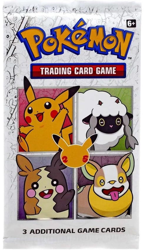Pokémon 25th Anniversary General Mills Pikachu Holo Promo Booster
