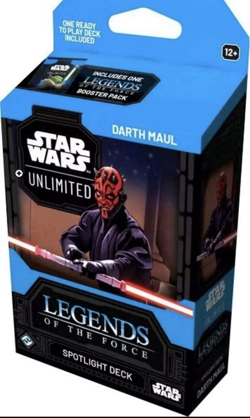 Star Wars Unlimited Spotlight Deck Darth Maul - English - New & Sealed
