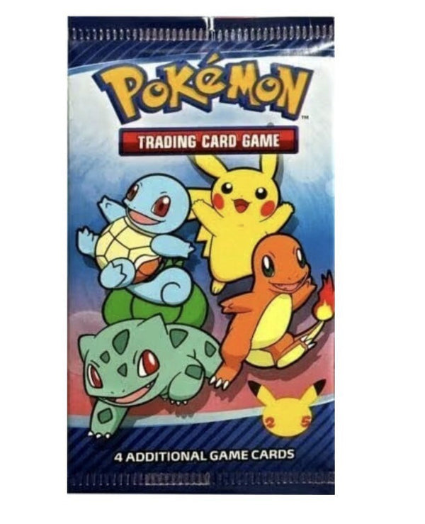 Pokémon - McDonald's - Promo Booster - 25th Anniversary Blue New - Sealed
