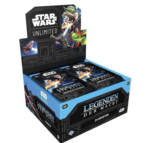 Star Wars Unlimited Legends of the Force Booster Display – Englisch – Neu & OVP