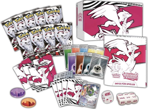 Pokémon Scarlet & Violet White Flames Elite Trainer Box (ETB) German – New & Sealed
