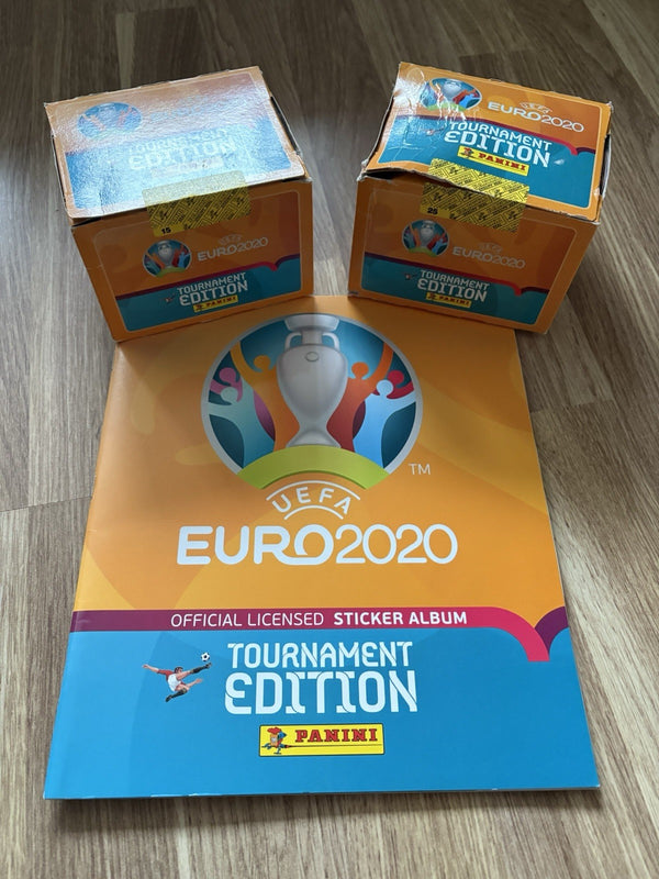 2 x Panini Euro 2020 Display Booster Box