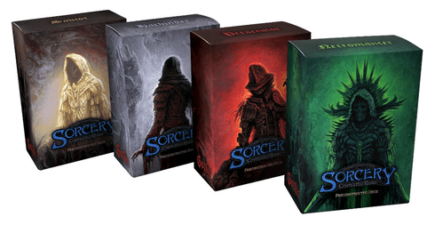 Sorcery TCG Gothic The Prophets of Doom – 4 Preconstructed Decks – English – New & Sealed