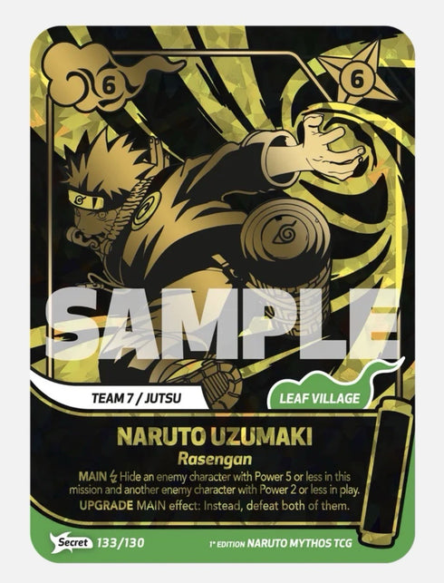 Naruto Mythos TCG Booster Display – 1st Edition – Englisch – Neu & OVP