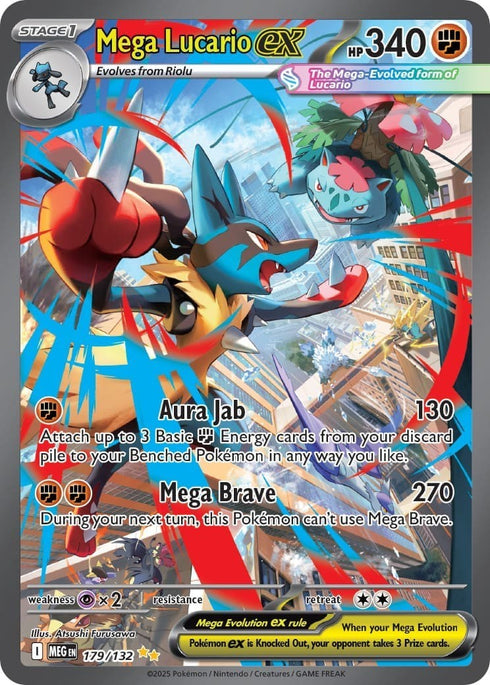 1 X Pokémon Mega Evolution ME01 Sleeved Booster NEW - New - Sealed - English