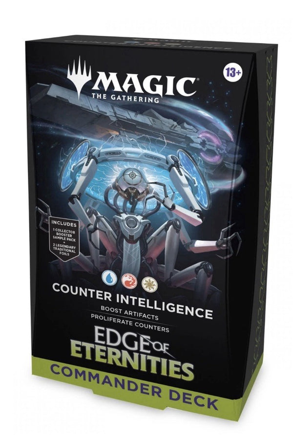 MTG Edge of Eternities Commander Deck Counter Intelligence – Englisch – Neu & OVP