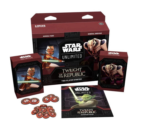 Star Wars Unlimited Twilight of the Republic Two Player Starter Deck – English – New & Sealed