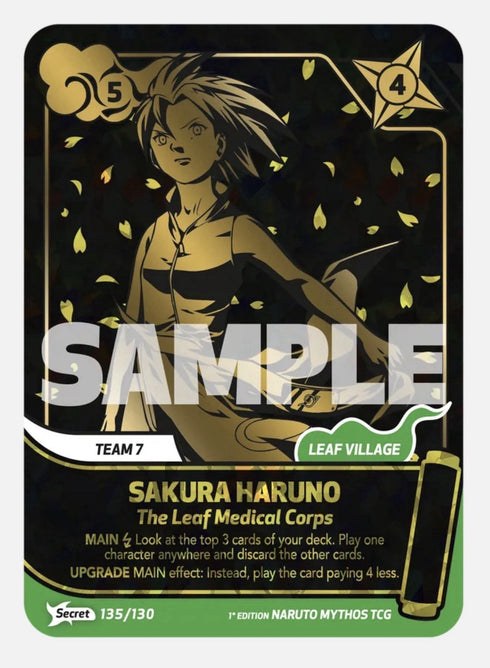 Naruto Mythos TCG Booster Display – 1st Edition – Englisch – Neu & OVP