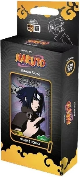 Naruto Mythos ENG – 2nd Edition Teamset Sasuke | Neu & OVP