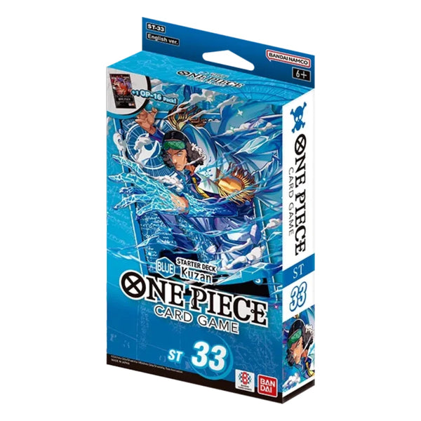 One Piece Card Game ST-33 Starter Deck Box Blue Kuzan | Englisch | Neu & OVP