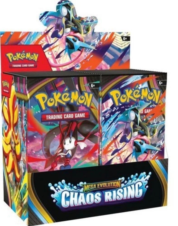 Pokémon Chaos Rising 36er Booster Display Englisch